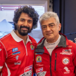 அபூதாபி ரேஸ் பயிற்சியில் அஜித் குமாருக்கு உற்சாகம் அளித்த சிவகார்த்திகேயன்